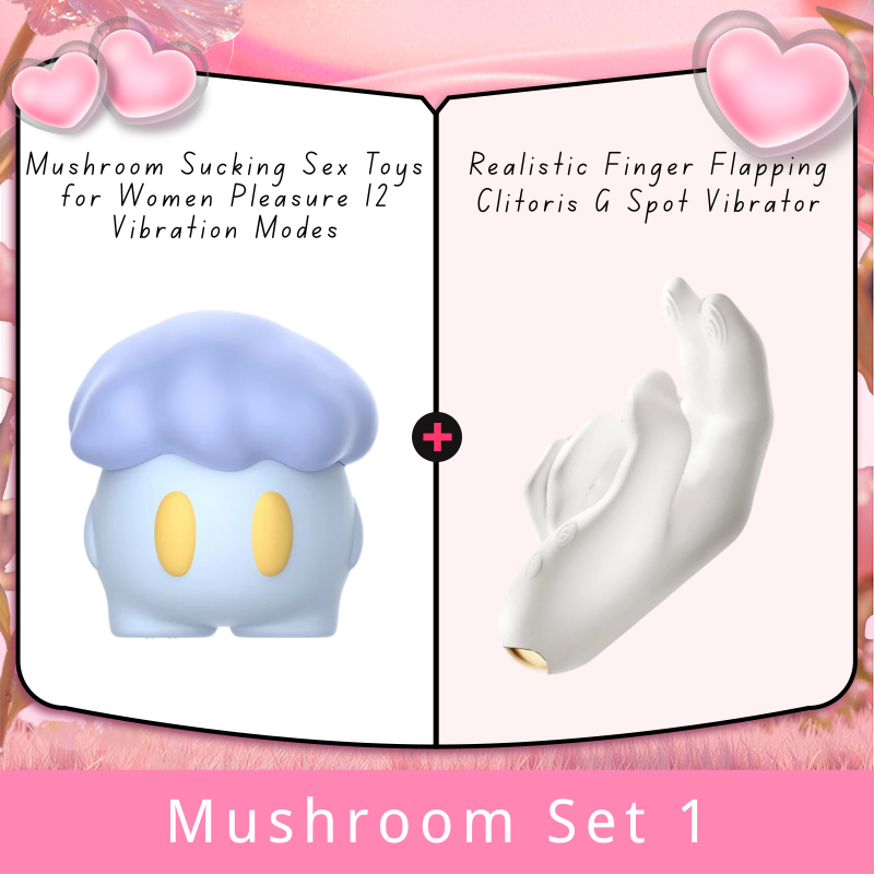 Mushroom Sucking Sex Toys for Women Pleasure 12 Vibration Modes