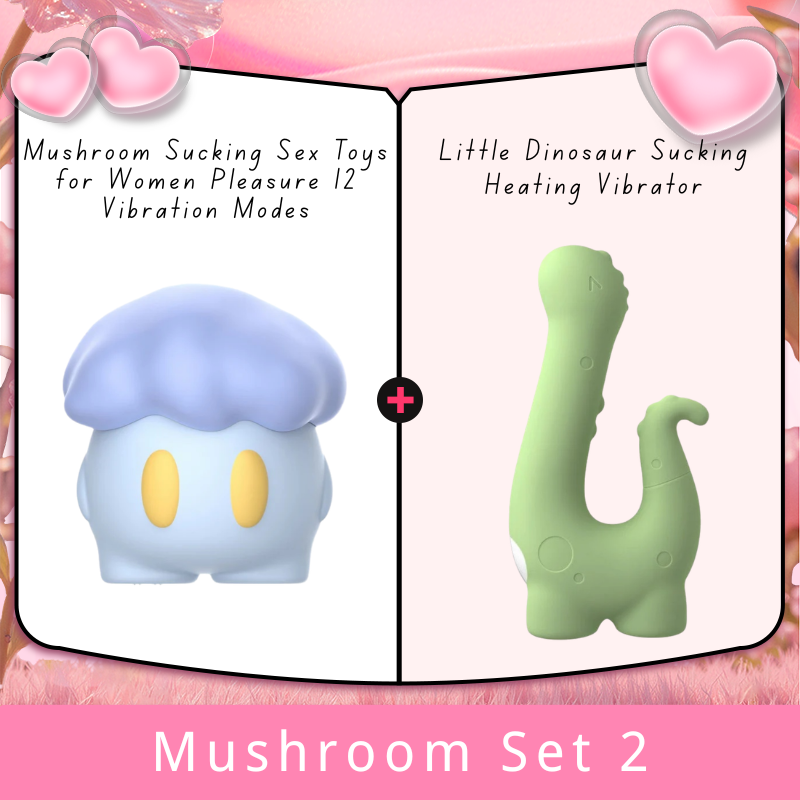 Mushroom Sucking Sex Toys for Women Pleasure 12 Vibration Modes