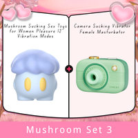 Mushroom Sucking Sex Toys for Women Pleasure 12 Vibration Modes