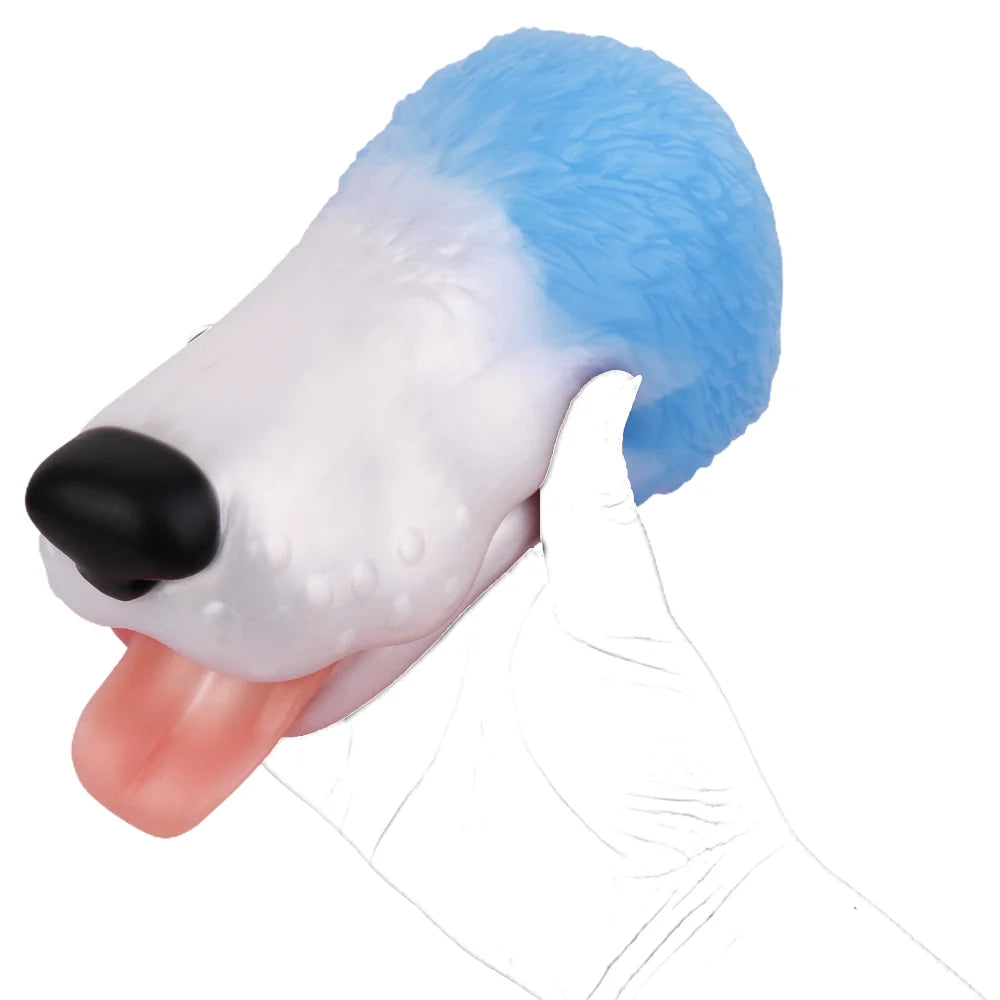 Dog Masturbator Canorix Animal Head Mouth Textured