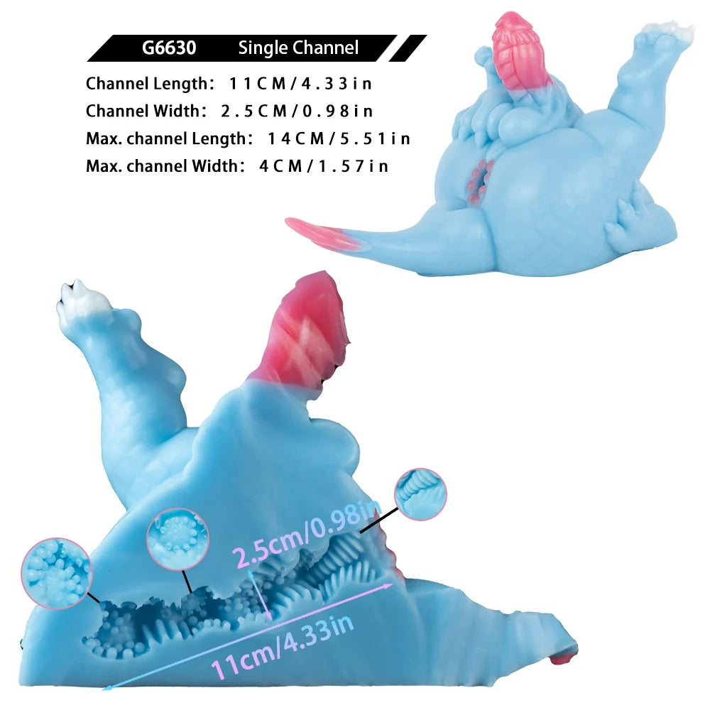 Butt Masturbator Celeste Azure Dragon Single Channel