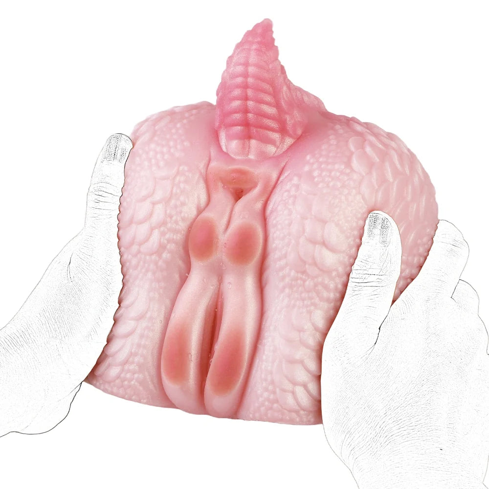 Butt Masturbator Pyro Fire Dragon Dual Channel