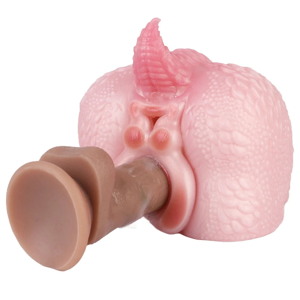 Butt Masturbator Pyro Fire Dragon Dual Channel
