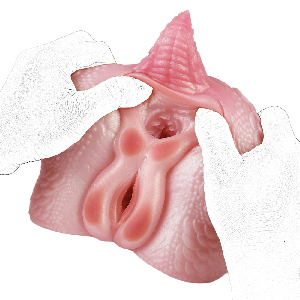 Butt Masturbator Pyro Fire Dragon Dual Channel