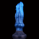 10.15in Double Layer Three Heads Silicone Knot Dildo For Women Men