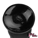 10.63in Realistic Big PVC Black Dildo Butt Plug For Anal Expansion
