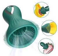 Dragon Clitoral Vibrator Sucking and Licking Tongue Sex Toy for Women Nipples Vagina Stimulator