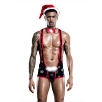 Christmas Men's Sexy Lingerie One-piece Christmas Costume For Male