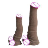 Huge Dildo Realistic 9.8/7inch Long Dildo