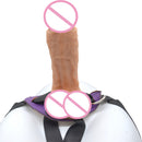 Tragbarer dicker und weicher künstlicher Silikondildo