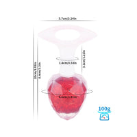 Diamond Crystal Rainbow Wearable Butt Plug Anal Sex Toy
