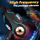 APP Control Male Trainer with Double Vibration & Locking Ring