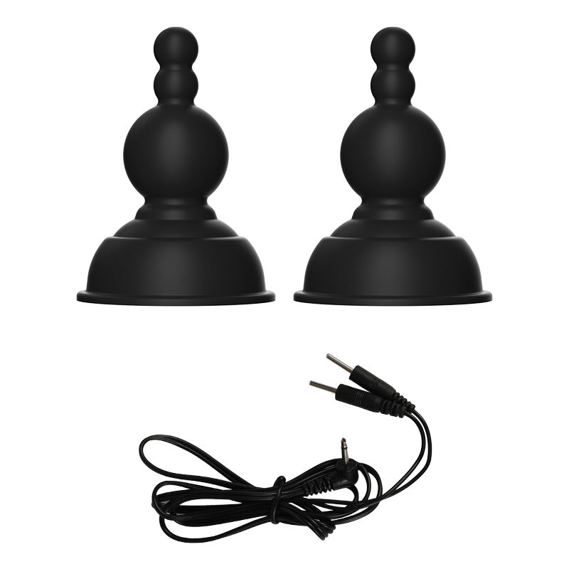 BDSM Electric Shock Silicone Nipple Stimulator with Remote Control