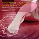 Calla Lily Tongue Licking Double - Headed Clitoral Vibrator