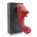 Angel Kiss 4 In 1 Rotating Tongue Licking Vibrating G-Spot Dildo Vibrator