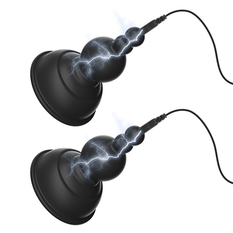 BDSM Electric Shock Silicone Nipple Stimulator with Remote Control