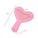 BDSM Pu Leather Love Shaped Sex Paddles
