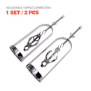 BDSM Metal Adjustable Clit Nipple Clamps