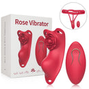 Rose Wearalbe Clitoral Massage Vibrator with Panty & Remote Control