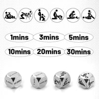 Couple Flirting Sex Positions Time Roll Dice Sex Accessories