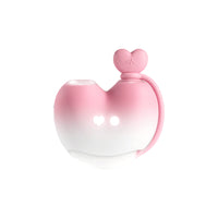 Peach Split Clitoral Sucker & G Spot Vibrating Egg