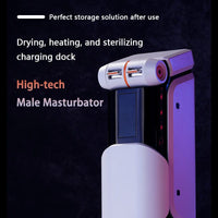 No8 8-Frequency Rotary Expansion and 5-Frequency Vibration Male Masturbator Powered by Easylive