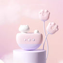 Katzenvibrator mit 10-Frequenz-Saugfunktion, 10-Frequenz-Vibration