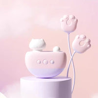 Katzenvibrator mit 10-Frequenz-Saugfunktion, 10-Frequenz-Vibration