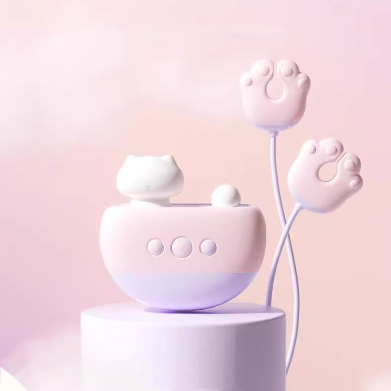 Katzenvibrator mit 10-Frequenz-Saugfunktion, 10-Frequenz-Vibration