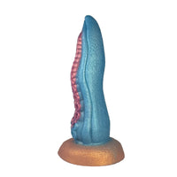 Ocean Blue Octopus Tentacle Silicone Anal Dilator Fantasy Dildo