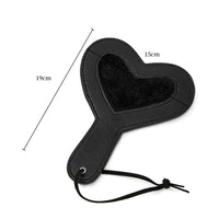 BDSM Pu Leather Love Shaped Sex Paddles