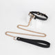 Black Bow Collar