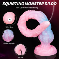 Octopus Smart Endoscopic / Squirting Monster Dildo Anal Plug