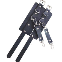 BDSM Sexy Leg Harness Garter Belt & Handcuffs