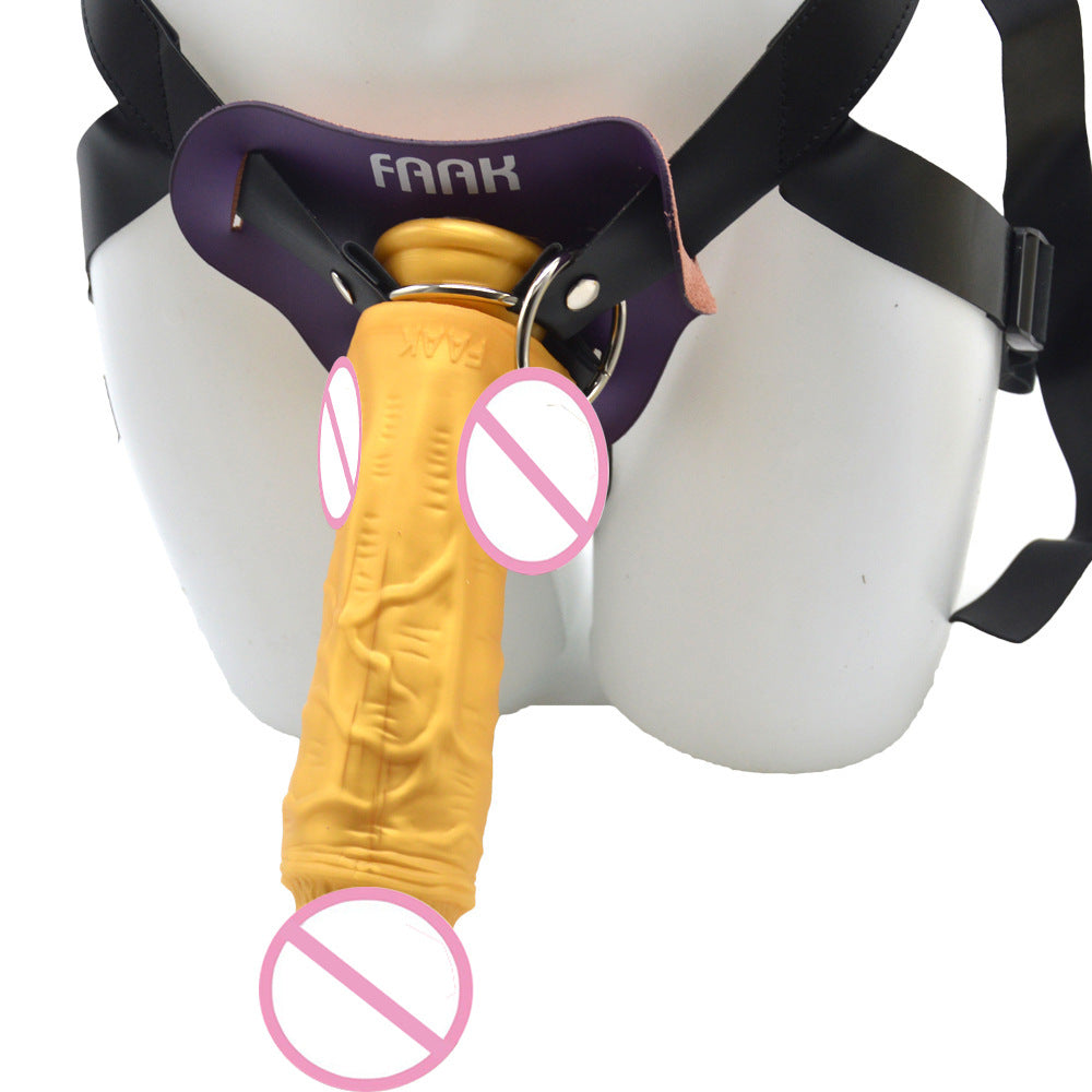 Tragbarer dicker und weicher künstlicher Silikondildo