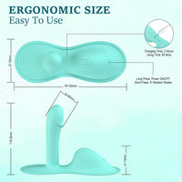 Riding-Style Cushion G Spot Vibrator For Intense Clitoral G-spot Anal Stimulation with APP