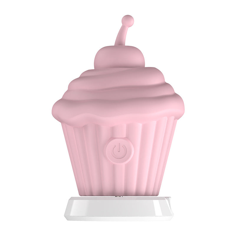 Ice Cream Cupcake Vibrating Clitoral Stimulator