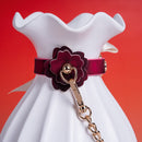BDSM Temperature-sensitive Color-changing Cherry Handcuffs & Footcuffs Set