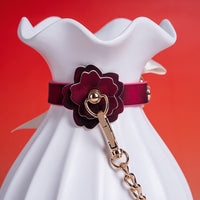 BDSM Temperature-sensitive Color-changing Cherry Handcuffs & Footcuffs Set