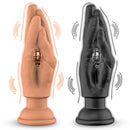 Finger Shaped Vibrating Anal Plug Fantasy Dildo Plug