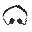 Open Mouth O-Ring Gag with Adjustable Leather Strap