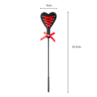 BDSM Pu Leather Love Shaped Sex Paddles