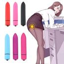 Fun Vibrator Mini Bullet Jump Egg Ten Frequency Vibration Tip Frosted Bullet