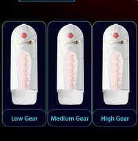 App Remote Control Interactive Heated Thrusting Sucking Male Penis Stroker