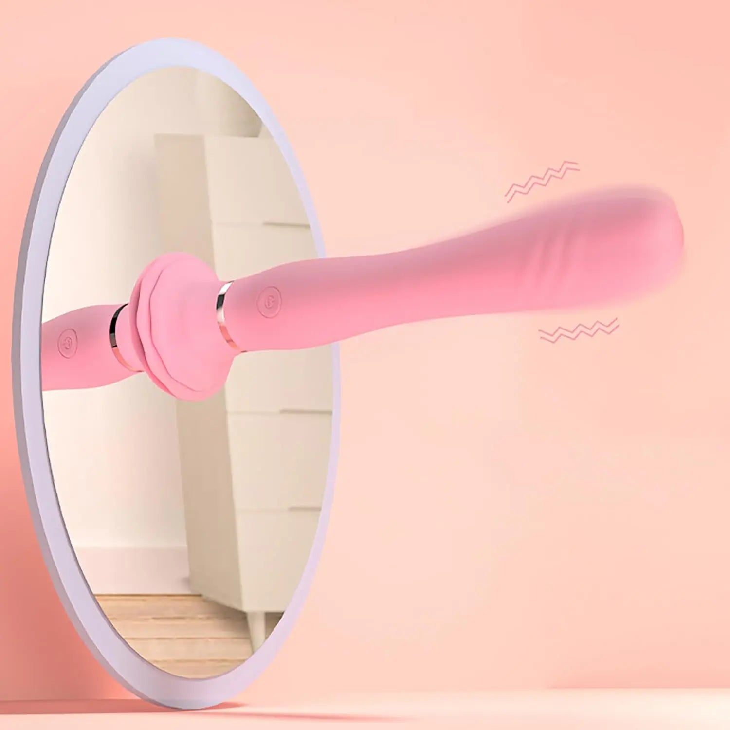Galaku Ballet Heiz-G-Punkt-Dildo-Vibrator mit Saugnapf