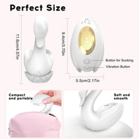 Swan Sucking Clitoral Nipple Stimulation Vibrator