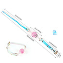 Holographic Iridescent Aurora Ball Gag with Adjustable Buckle Strap