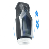 Thursting & Vibrating With Huge Visible Window Oral Male Masturbation
