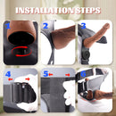 Yeain Wearable Double-headed Thrusting Dildo Vibrator For LGBT