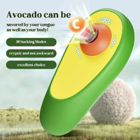 Avocado-Shaped Clitoral Sucker Stimulator Vibrator